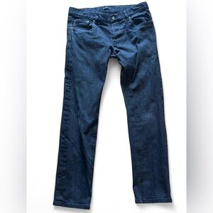 Prada Black Tapered Fit Jeans Size 32”